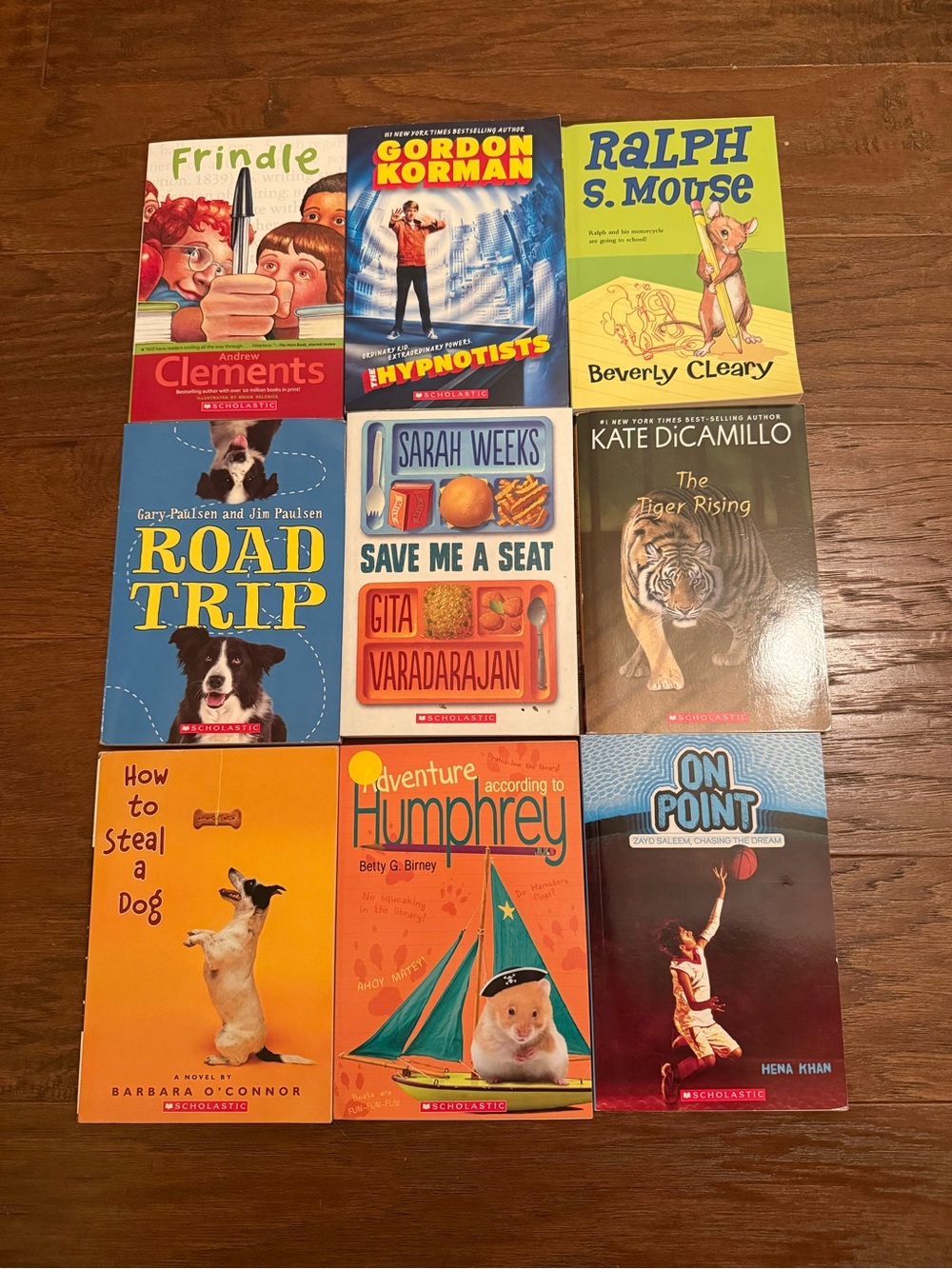 Scholastic Kids Book Set - Set of 9 Books Perfect for Summer Reading.